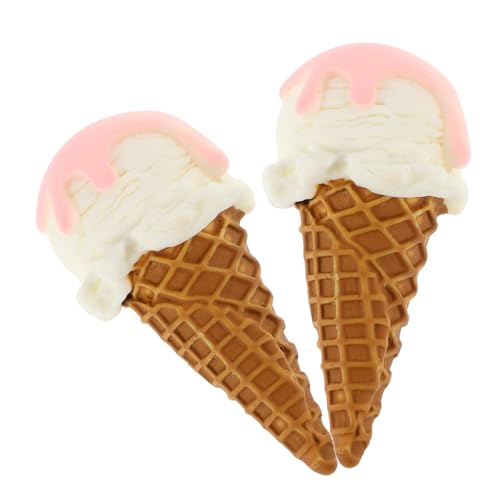 Vaguelly 2stücke Realistische Eiscreme-Dekorationen Aus Robustem Material Für Partys Hochzeiten Und Schaufenster Als Fotorequisiten Für Kreative Displays Vaguelly 2stücke Realistische Eiscreme-Dekorationen Aus Robustem Material Für Partys Hochzeiten Und Schaufenster Als Fotorequisiten Für Kreative Displays von Vaguelly