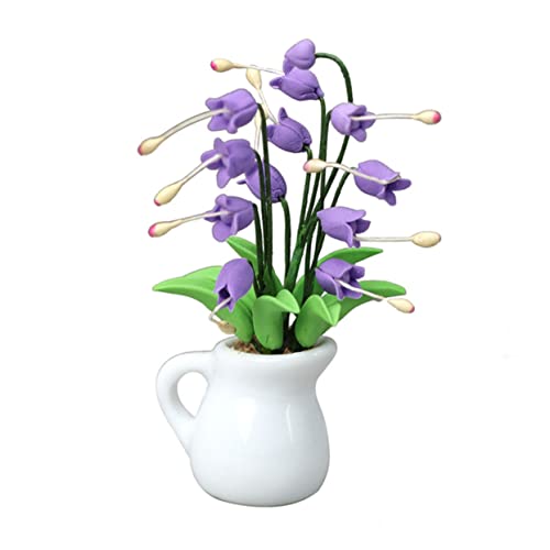 Vaguelly Miniatur Blumen Bonsai Topfpflanze Für Puppenhaus Maßstab Keramische Und Resin-Dekoration Realistische Miniatur Für Kreative Gestaltung Für Mikrolandschaften Und Vaguelly Miniatur Blumen Bonsai Topfpflanze Für Puppenhaus Maßstab Keramische Und Resin-Dekoration Realistische Miniatur Für Kreative Gestaltung Für Mikrolandschaften Und von Vaguelly