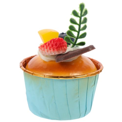 Vaguelly Künstlicher Kuchen Dekorationsobjekt Realistisches Fake Food für Hochzeitsfeiern Fotorequisiten und Schaufenster aus PU und Goldrandiger Nr Vaguelly Künstlicher Kuchen Dekorationsobjekt Realistisches Fake Food für Hochzeitsfeiern Fotorequisiten und Schaufenster aus PU und Goldrandiger Nr von Vaguelly