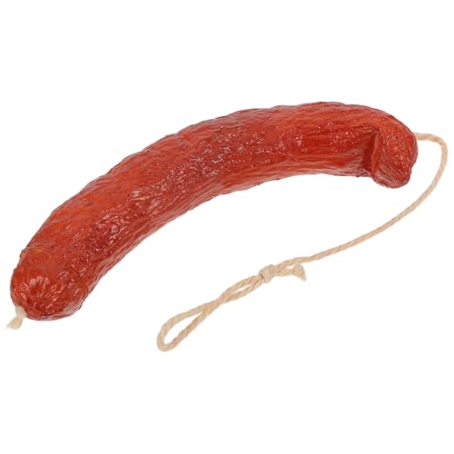 Vaguelly Künstliches Wurst-Lebensmittelmodell: Lebensechte gefälschte Wurst-Hotdog-Dekoration – Styling-Zubehör für die russische Küche für Ausstellungen, Foto-Requisiten, Restaurant-Displays Vaguelly Künstliches Wurst-Lebensmittelmodell: Lebensechte gefälschte Wurst-Hotdog-Dekoration – Styling-Zubehör für die russische Küche für Ausstellungen, Foto-Requisiten, Restaurant-Displays von Vaguelly