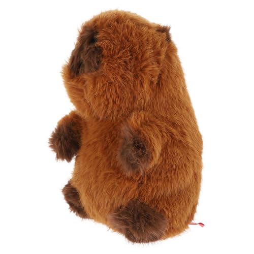 Vaguelly Kuscheliger Capybara Plüschdoll Niedliches Weiche Stofftier Dekoration für Wohnzimmer Schlafzimmer und Auto als von Vaguelly