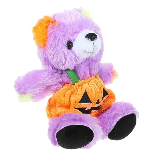 Vaguelly Kuscheliger Halloween Bär mit Kürbis Kostüm Plüschspielzeug Bunte Dekoration für Partys und Gemütliche Kissen für Zuhause Vaguelly Kuscheliger Halloween Bär mit Kürbis Kostüm Plüschspielzeug Bunte Dekoration für Partys und Gemütliche Kissen für Zuhause von Vaguelly