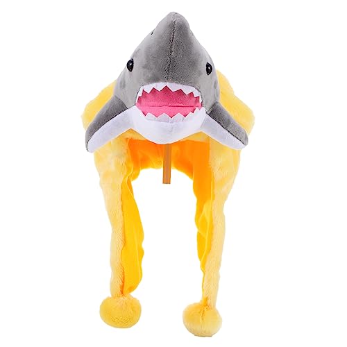 Vaguelly 1pc Plüsch Hai Hut für Party Maskerade Musik Fest Rolle Spielen Karneval Foto Requisiten Lustige Kopfbedeckungen Vaguelly 1pc Plüsch Hai Hut für Party Maskerade Musik Fest Rolle Spielen Karneval Foto Requisiten Lustige Kopfbedeckungen von Vaguelly