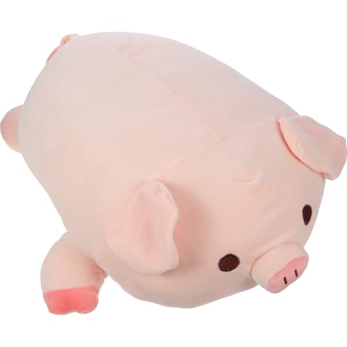 Vaguelly Kuscheliges Cartoon Plüschschwein Niedliches Großes Schwein für Sofa und Bett für Plüschliebhaber Weiches und Elastisches Material für Dekoration und Umarmungen von Vaguelly