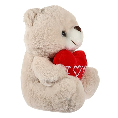 Vaguelly Kuscheltier Bär mit Herz Plüsch für Valentinstag und Hochzeiten Weiches Dekoratives Stofftier für für Besondere Anlässe Vaguelly Kuscheltier Bär mit Herz Plüsch für Valentinstag und Hochzeiten Weiches Dekoratives Stofftier für für Besondere Anlässe von Vaguelly