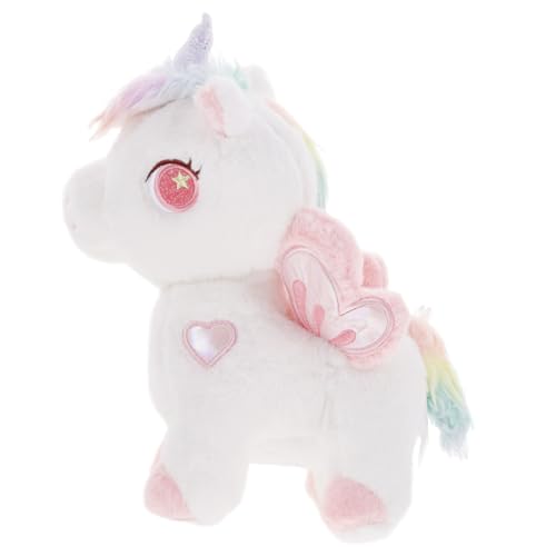 Vaguelly Kuscheltier Einhorn Plüschspielzeug Süßes Einhorn für für Geburtstage Fotorequisiten Schlafbegleiter und Partydekoration von Vaguelly