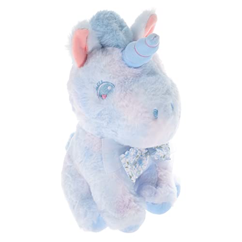 Vaguelly Kuscheltier Einhorn Süßes Plüschspielzeug für Traumhaftes Einhorn für Zuhause als Fotorequisit für Festliche Anlässe von Vaguelly