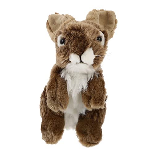 Vaguelly Kuscheltier Hase Realistisches Plüschspielzeug für Weiches Deko Tier für Zuhause als für Familie und Freunde aus Hochwertigem Baumwollmaterial von Vaguelly