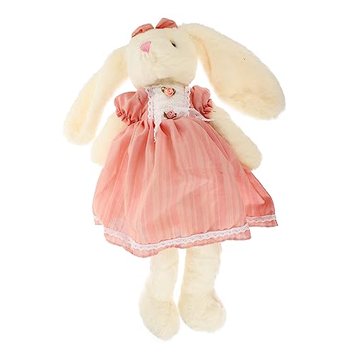 Vaguelly Kuscheltier Hase mit Plüschkaninchen in Rot für Süßes Stofftier für Spiel und Schlaf Perfekter Begleiter für Ostern und Geburtstagsfeiern Vaguelly Kuscheltier Hase mit Plüschkaninchen in Rot für Süßes Stofftier für Spiel und Schlaf Perfekter Begleiter für Ostern und Geburtstagsfeiern von Vaguelly