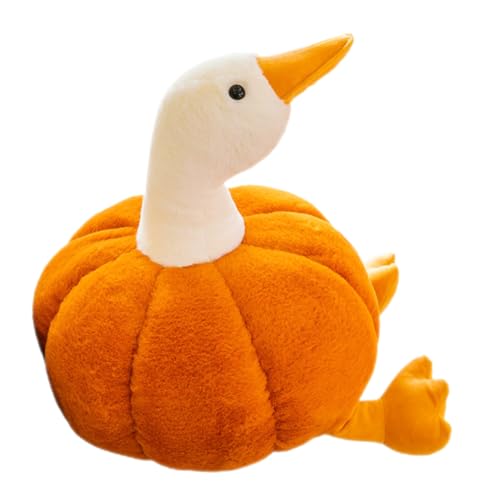 Vaguelly Kuscheltiere Kürbis-Wurfskissen Stofftier für Teenager Kürbispuppe bequem gefüllt süße Stoffpuppe gefüllte Puppe Heimpuppe Süße Puppe Plüsch Orange von Vaguelly