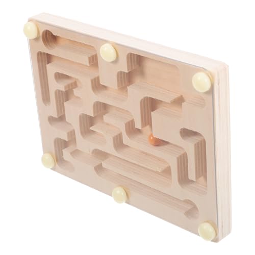 Vaguelly Labyrinth-Ball-Brett Balance holzspielzeug brettspielr hühner Logic Games Labyrinth-Puzzle- Perlen bewegendes Labyrinth- Acryl von Vaguelly
