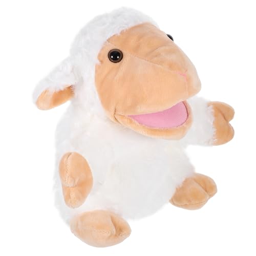 Vaguelly Lebensechtes Handspielzeug Handpuppen Für Cartoon-fingerpuppen Puppenspielzeug Für Kleine Handpuppe Cartoon-Tiere-Marionette Handpuppe Tierspielzeug Pp Baumwolle von Vaguelly