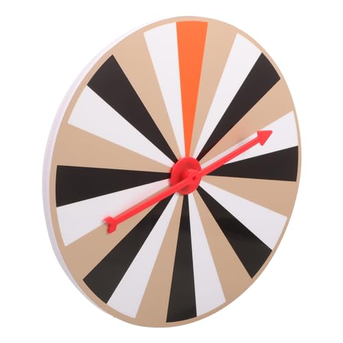 Vaguelly Lehrmittel Für Plattenspieler Spinnrad Modern Drinnen Spiel Plattenspieler Spiel Requisiten Spielrad Party Glück Drehendes Preisrad Gewinnspielrad PVC von Vaguelly