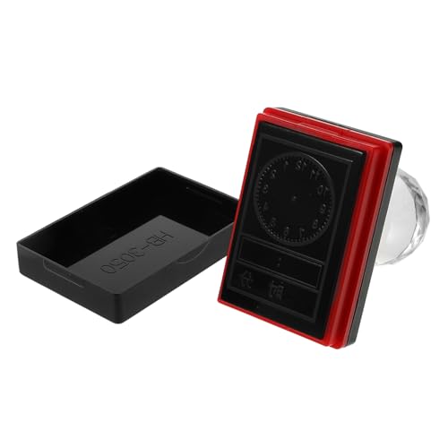 Vaguelly Lehrmitteluhr Briefmarken Uhren Lernen Uhr Timer Zeit Stempel Uhr Stempel Kinderuhr Stempeluhr für Kinderuhr, die stempelt Kieselgel Vaguelly Lehrmitteluhr Briefmarken Uhren Lernen Uhr Timer Zeit Stempel Uhr Stempel Kinderuhr Stempeluhr für Kinderuhr, die stempelt Kieselgel von Vaguelly