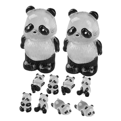 Vaguelly Leuchtende Mini Panda Figuren Resin Tierminiaturen Für Mikro Landschafts Und Bonsai Dekoration Miniatur Tierstatuen Vaguelly Leuchtende Mini Panda Figuren Resin Tierminiaturen Für Mikro Landschafts Und Bonsai Dekoration Miniatur Tierstatuen von Vaguelly