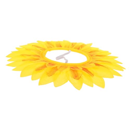 Vaguelly Sonnenblumen-kopfbedeckung Für Jungen Und Mädchen Erwachsene 46 Cm Gelb Künstliche Blumen-kopfbedeckung Vaguelly Sonnenblumen-kopfbedeckung Für Jungen Und Mädchen Erwachsene 46 Cm Gelb Künstliche Blumen-kopfbedeckung von Vaguelly
