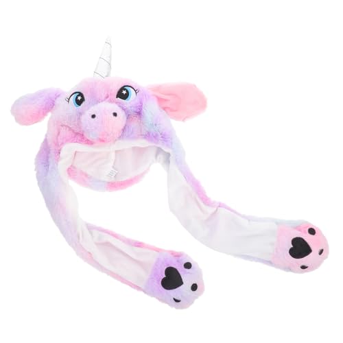 Vaguelly Lustige Plüsch Hase Mütze mit Beweglichen Ohren Cosplay Hut für Partys und Feiertage Geeignet für Erwachsene aus Weichem Material Perfektes Kostümzubehör Vaguelly Lustige Plüsch Hase Mütze mit Beweglichen Ohren Cosplay Hut für Partys und Feiertage Geeignet für Erwachsene aus Weichem Material Perfektes Kostümzubehör von Vaguelly