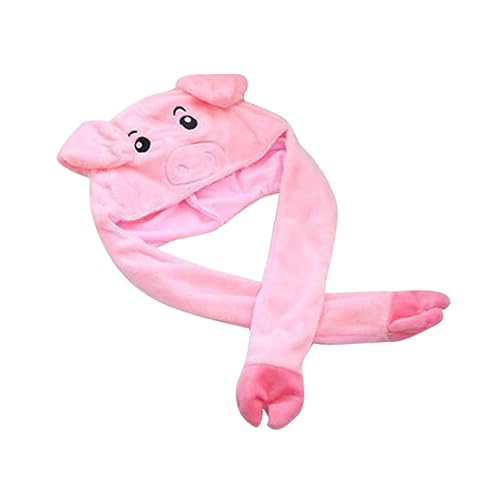 Vaguelly Lustiger Schweinehut Mit Beweglichen Ohren Plüschspielzeug Für Jungen Und Mädchen Partygeschenk Für Erwachsene Vaguelly Lustiger Schweinehut Mit Beweglichen Ohren Plüschspielzeug Für Jungen Und Mädchen Partygeschenk Für Erwachsene von Vaguelly