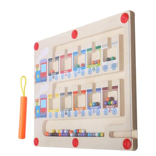 Vaguelly Magnetisches Farben Und Zahlenbrett Montessori Lernspielzeug Für Kleinkinder Ab 1 Jahr Motorikspielzeug Für Von 3 Bis 8 Jahren Kreatives Zur Von Farben Und von Vaguelly