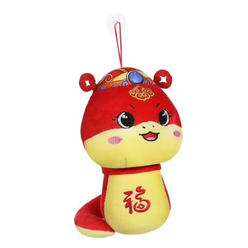 Vaguelly Maskottchen Plüschpuppe Schlange Stofftier Jahr Der Schlange Maskottchen Schlange Plüsch Stofftier Schlange Ausgestopfte Schlange Maskottchen Ornament Schlange Stofftier Schlange von Vaguelly