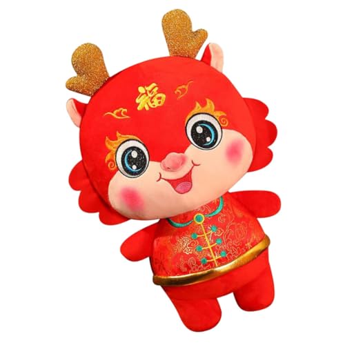Vaguelly Maskottchenpuppe Drachen-neujahrsspielzeug Ausgestopfter Drache Für Drachenpuppe Chinesisches Drachenspielzeug Plüsch-drachenspielzeug Pp Baumwolle Vaguelly Maskottchenpuppe Drachen-neujahrsspielzeug Ausgestopfter Drache Für Drachenpuppe Chinesisches Drachenspielzeug Plüsch-drachenspielzeug Pp Baumwolle von Vaguelly