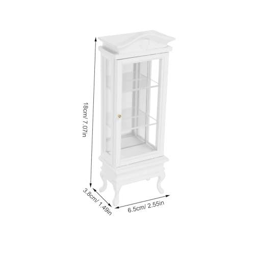 Vaguelly Maßstab Arched Top Design Stabiles Miniaturmöbel Puppenhaus Regal für Kreative Spiel und Dekorationsideen von Vaguelly