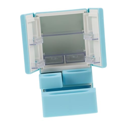 Vaguelly Maßstab Blauer Kühlschrank Puppenhaus Möbel Realistisches Küchenzubehör Süßes Für Mini Und Wohnzimmer Für Mädchen Vaguelly Maßstab Blauer Kühlschrank Puppenhaus Möbel Realistisches Küchenzubehör Süßes Für Mini Und Wohnzimmer Für Mädchen von Vaguelly