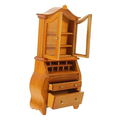 Vaguelly Maßstab Holz Möbel für Kreative Deko und Realistisches Design Platzsparend für Miniatur Szenen und Puppenhaus Zubehör von Vaguelly