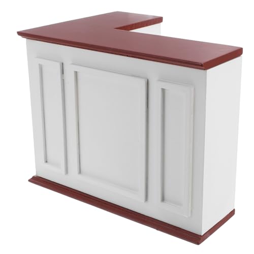 Vaguelly Maßstab Miniatur Holz Kücheninsel Mini Möbel Modell DIY Bastelset für Puppenhaus Szenen Realistische Miniatur Dekoration Vaguelly Maßstab Miniatur Holz Kücheninsel Mini Möbel Modell DIY Bastelset für Puppenhaus Szenen Realistische Miniatur Dekoration von Vaguelly