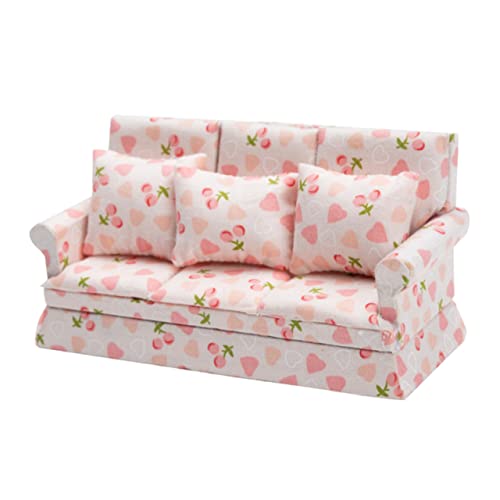 Vaguelly Maßstab Zierliches Miniatursofa als Dekorative Puppenmöbel Niedliche Kleine Couch als Foto Requisite und Miniaturhaus Zubehör Geeignet für Sammler Vaguelly Maßstab Zierliches Miniatursofa als Dekorative Puppenmöbel Niedliche Kleine Couch als Foto Requisite und Miniaturhaus Zubehör Geeignet für Sammler von Vaguelly