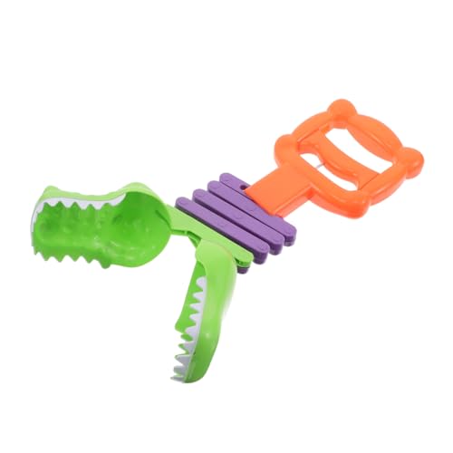 Vaguelly Mechanischer Alligator mit Ausziehbarem Arm Robustes Kunststoff-handspielzeug für Tierpartys Interaktives Greifspielzeug für Halloween Geburtstagsfeiern von Vaguelly