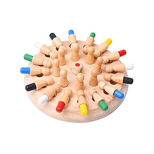 Vaguelly Memory Schach Holzspielzeug Montessori Lernspiel Gedächtnis Spiel aus Hochwertigem Holz Langlebig und Sicher Fördert Frühe Bildung und Logisches für Eltern Spiel Vaguelly Memory Schach Holzspielzeug Montessori Lernspiel Gedächtnis Spiel aus Hochwertigem Holz Langlebig und Sicher Fördert Frühe Bildung und Logisches für Eltern Spiel von Vaguelly