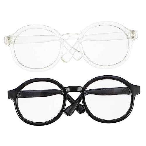 Vaguelly 2 Stücke Puppe Ankleidebrille Mini Spielzeug Simulierte Brille Für Jungen Und Mädchen Ankleidepuppe Decor Zubehör Vaguelly 2 Stücke Puppe Ankleidebrille Mini Spielzeug Simulierte Brille Für Jungen Und Mädchen Ankleidepuppe Decor Zubehör von Vaguelly