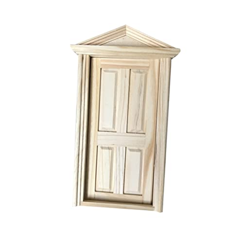 Vaguelly Mini DIY Holztür für Puppenhaus Türmodell aus Massivem Mini Möbel Dekoration für Mini Häuser für Kreative Bastelprojekte Vaguelly Mini DIY Holztür für Puppenhaus Türmodell aus Massivem Mini Möbel Dekoration für Mini Häuser für Kreative Bastelprojekte von Vaguelly