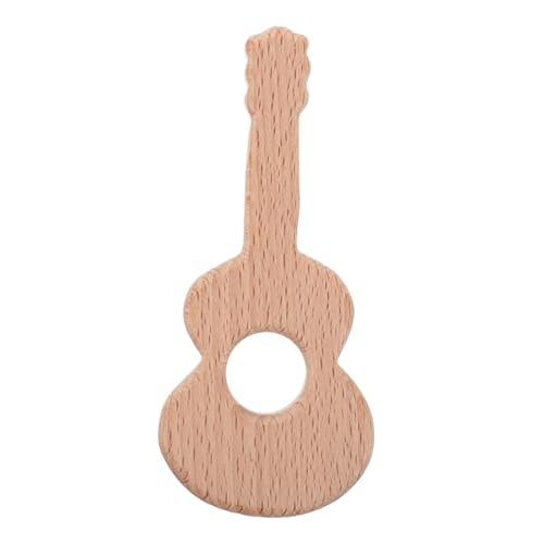 Vaguelly Spielzeug Zur Kognitiven Entwicklung Gitarren-Ornament Für Kleinkinder Hand-Auge-koordination Dekoratives Holzhandwerk Für Kinder von Vaguelly