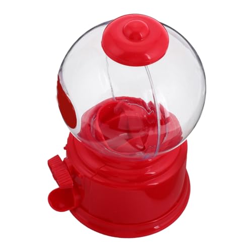 Vaguelly Mini Gumball Maschine für Tragbarer Süßigkeiten Spenderautomat für Snacks und Blasen Klassisches Design für Desktop für Familie und Freunde von Vaguelly