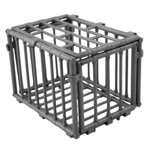 Vaguelly Mini Käfig Modell für Kleine Haustiere Dekoratives für Mini Häuser für Hamster und Ratten Robustes Design Perfektes Zubehör für Szenen Vaguelly Mini Käfig Modell für Kleine Haustiere Dekoratives für Mini Häuser für Hamster und Ratten Robustes Design Perfektes Zubehör für Szenen von Vaguelly