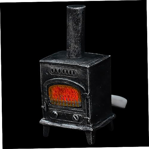 Vaguelly Puppenhaus Miniatur Möbel Set Harz Mini Kamin Modell Outdoor Werkzeuge Zubehör von Vaguelly