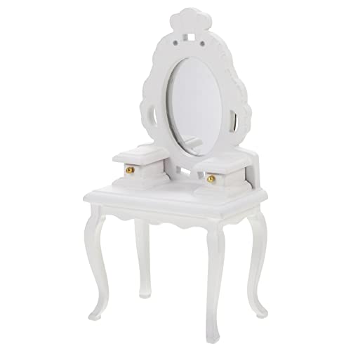 Vaguelly Kleiner Schminktisch Miniatur Home Und Decor Set Spiegel Und Aufbewahrung Weiß Vaguelly Kleiner Schminktisch Miniatur Home Und Decor Set Spiegel Und Aufbewahrung Weiß von Vaguelly