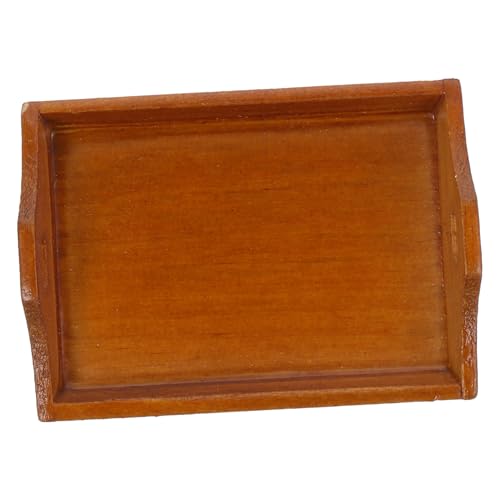 Vaguelly Mini-Möbel küche Kitchen spielzeughaus passenge Kleine Holz Tablett Micro simuliertes Mini-Geschirr Mini-Speisetablett Requisiten für das Layout der Mini-Hausszene hölzern Brown Vaguelly Mini-Möbel küche Kitchen spielzeughaus passenge Kleine Holz Tablett Micro simuliertes Mini-Geschirr Mini-Speisetablett Requisiten für das Layout der Mini-Hausszene hölzern Brown von Vaguelly
