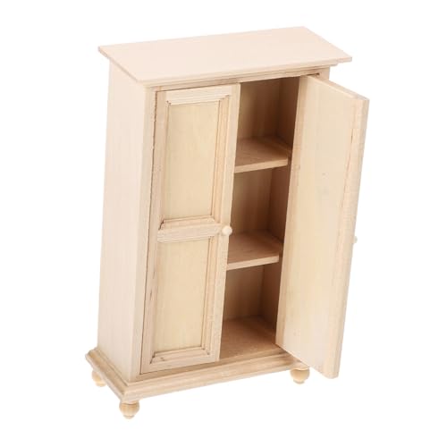 Vaguelly Puppenhaus Maßstab 112 Miniatur Holz Kleiderschrank Miniatur Puppen Schrank Vaguelly Puppenhaus Maßstab 112 Miniatur Holz Kleiderschrank Miniatur Puppen Schrank von Vaguelly