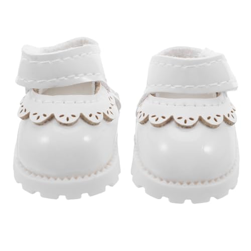 Vaguelly Mini Puppenschuhe Weiß Kawaii Prinzessin Schuhe Feine Details Einfach Wechselbar Für Doll Kostüm Puppenhaus Zubehör Vaguelly Mini Puppenschuhe Weiß Kawaii Prinzessin Schuhe Feine Details Einfach Wechselbar Für Doll Kostüm Puppenhaus Zubehör von Vaguelly