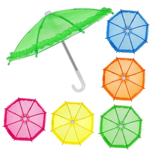 Vaguelly Miniatur-Regenschirm-Set 5-teilig Regenschirme Für Jungen Und Mädchen Robuste Materialien Zum Spielen Dekoratives Mini-hauszubehör Vaguelly Miniatur-Regenschirm-Set 5-teilig Regenschirme Für Jungen Und Mädchen Robuste Materialien Zum Spielen Dekoratives Mini-hauszubehör von Vaguelly