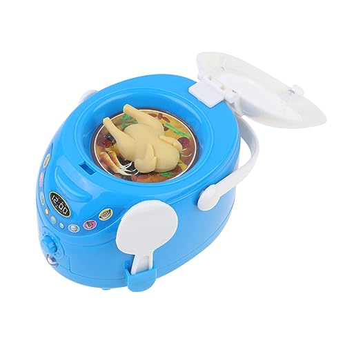 Vaguelly Mini Reiskocher für Simuliertes Küchengerät Blau Lernspielzeug Fantasie und Kreativität für Rollenspiele und Vaguelly Mini Reiskocher für Simuliertes Küchengerät Blau Lernspielzeug Fantasie und Kreativität für Rollenspiele und von Vaguelly