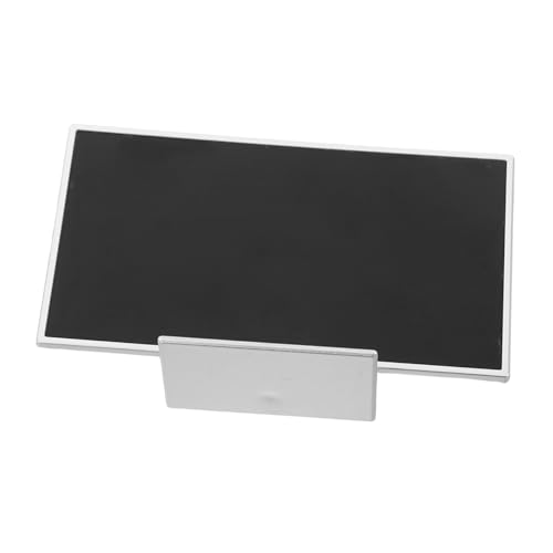 Vaguelly Mini-tv Für Puppenhaus Wohnzimmer LCD Display Gefälschte Haushaltsgeräte Dekoration Zubehör von Vaguelly