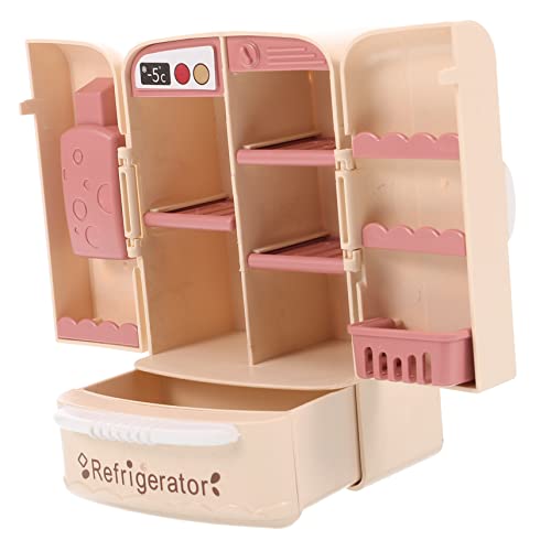 Vaguelly Mini-kühlschrank-Modell Mini Möbel Tun So, Als Würden Sie Küchenminiaturen Puppenhaus-miniaturen 1/12 Puppenhausminiatur Mini-hauskühlschrank Abs Beige Vaguelly Mini-kühlschrank-Modell Mini Möbel Tun So, Als Würden Sie Küchenminiaturen Puppenhaus-miniaturen 1/12 Puppenhausminiatur Mini-hauskühlschrank Abs Beige von Vaguelly