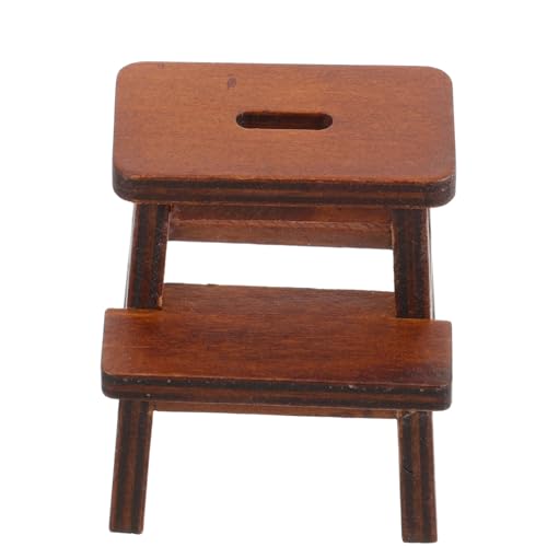 Vaguelly Mini-möbel Miniatur Winzig Puppe Häuser Schemel Stühle Zum Basteln Mini-doppelschichthocker Mini-verzierung Stühle Für Hocker-Modell Mini Möbelmodelle Möbel-Kits Hölzern Vaguelly Mini-möbel Miniatur Winzig Puppe Häuser Schemel Stühle Zum Basteln Mini-doppelschichthocker Mini-verzierung Stühle Für Hocker-Modell Mini Möbelmodelle Möbel-Kits Hölzern von Vaguelly