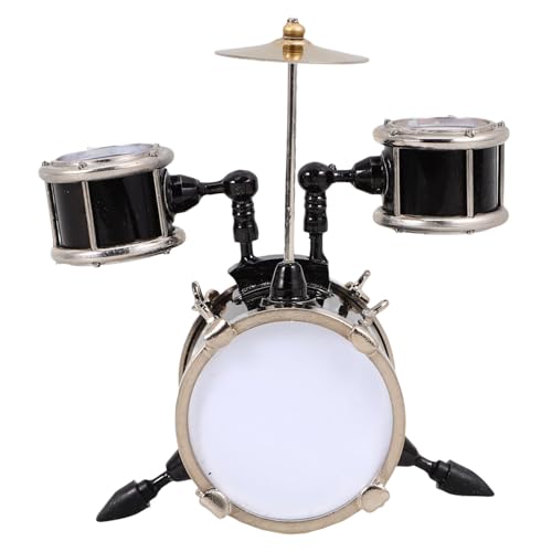 Vaguelly Miniatur-Jazztrommelmodell winzig Puppe handwerkskunst Mikro Schlagzeug Modell Modell Dekorative Miniaturinstrumente Mini-Musikinstrument Mini-Instrument Zubehör Metall Vaguelly Miniatur-Jazztrommelmodell winzig Puppe handwerkskunst Mikro Schlagzeug Modell Modell Dekorative Miniaturinstrumente Mini-Musikinstrument Mini-Instrument Zubehör Metall von Vaguelly