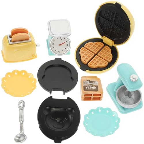 Vaguelly Spielzeug Mini Küchen Spielzeugset 1 Set Mini Backofen & Mixer Für Puppenhaus Ideal Für Rollenspiele Und Kreative Backaktivitäten Mini Ei Basket Modell von Vaguelly