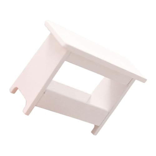 Vaguelly Holz Miniatur Hocker Modell Mini Schrank Ornament Mini Haus Accessoire Miniatur Hocker Lagerung Schrank von Vaguelly